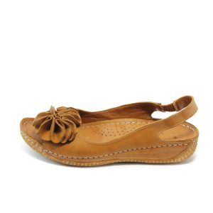 Ортопедични дамски сандали кафяви МИ 108 кафявиKP