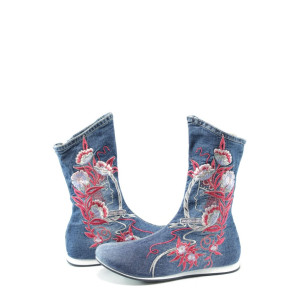 Летни дамски ботуши сини МИ 050ДБ синиKP