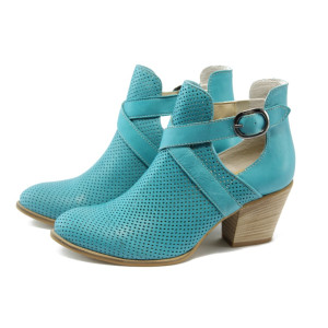 Летни дамски боти сини ГО 0309 св.синиKP