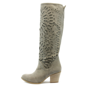 Летни дамски ботуши бежови ГО 0307-L бежовиKP