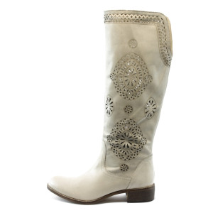 Летни дамски ботуши бежови ГО 0410 бежовиKP