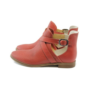 Летни дамски боти ГО 0421 коралKP