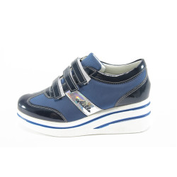 Сини дамски обувки с платформа МИ 211 синиKP