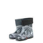 Сиви гумени детски ботушки, pvc материя - всекидневни обувки за есента и зимата N 10009384