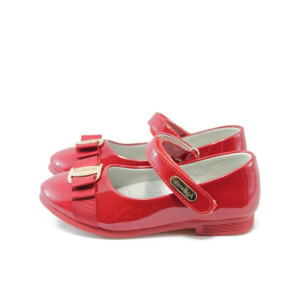 Детски пантофки червени с лепенка КА 199 червениKP