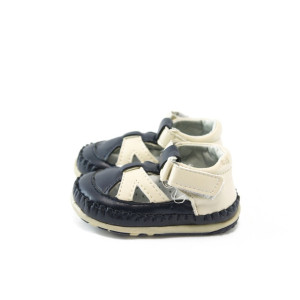 Бебешки сини обувки с лепенка КА F-73KP