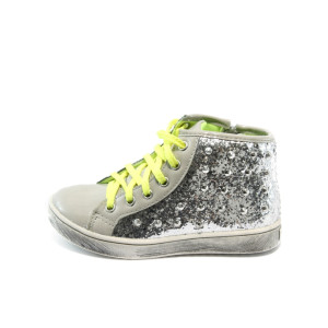 Детски кецове сиви с връзки РЛ 13167 сивKP