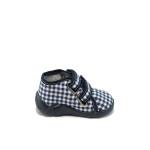 Бебешки обувки сини МА 13-142-1 синьо кареKP
