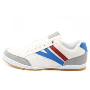 Мъжки бели маратонки с връзки БР 8277 белиKP