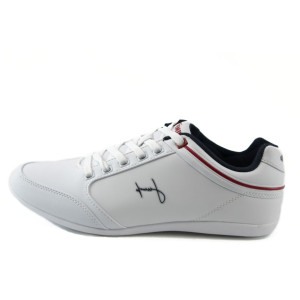 Мъжки бели маратонки с връзки Jump 1897 бялоKP