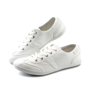 Дамски кецове бели с перфорация РС 1001 бялKP