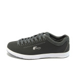 Спортни юношески обувки в черно и сиво Jump 4791 черно-сивоKP