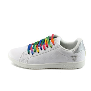 Бели дамски маратонки БР Ла Мода БЯЛKP