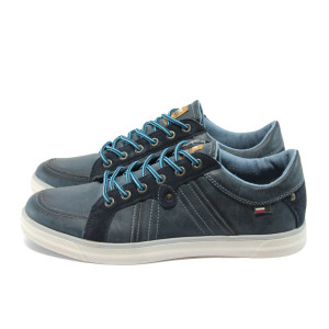 Сини мъжки спортни обувки БР 5099 синKP