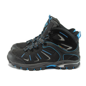 Мъжки боти планински БР 5260 черен-синKP