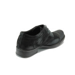 Черни мъжки обувки набук МИ 212 черниKP