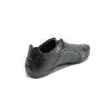Черни мъжки обувки, естествена кожа - всекидневни обувки за пролетта и лятото N 100010183