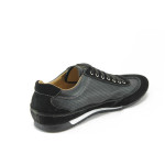 Мъжки черни спортни обувки ЛК 2113 черноKP