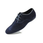 Мъжки сини спортно - елегантни обувки КО 37233 синьоKP