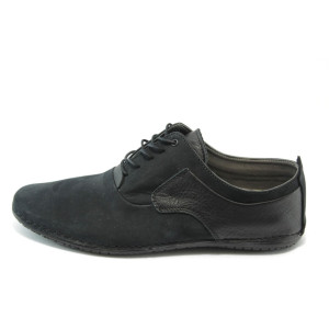 Мъжки обувки черни спортни МИ 115 черниKP