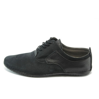 Мъжки обувки черни спортни МИ 115 черниKP