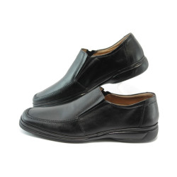 Анатомични мъжки обувки черни КП 8820 черниKP