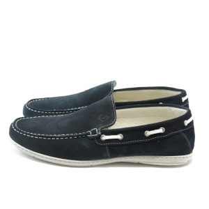 Мъжки мокасини сини КП 7046 синиKP