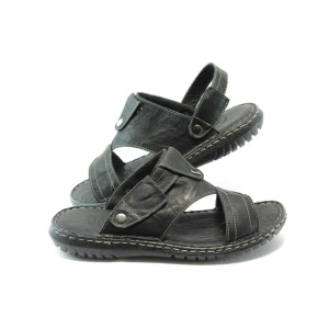 Мъжки чехли черни МИ 1910 черноKP