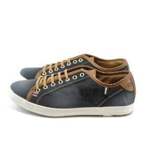 Мъжки сиви кецове МР 141-7505 сивиKP