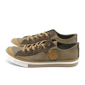 Мъжки кафяви кецове МР 141-1801 кафявиKP