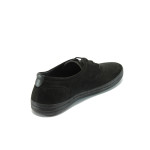 Мъжки анатомични обувки черни ПИ 728 черен набукKP