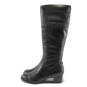 Дамски ботуши с ток черни Caprice 9-25590-23 черниKP