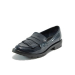 Дамски обувки сини лачени Marco Tozzi 2-24604-33 син лакKP
