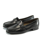 Дамски обувки черни тип мокасини Caprice 9-24243-23 черенKP