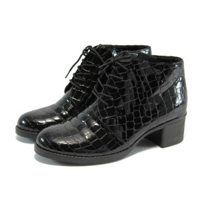 Черни дамски боти с ток Remonte R8681-01 черно ANTISHOKKKP