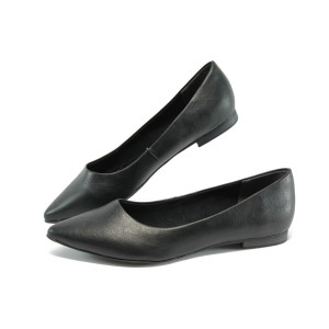 Черни дамски балеринки Marco Tozzi 2-22112-34 черенKP