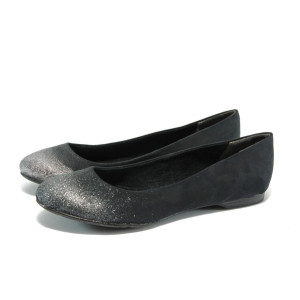Черни дамски балеринки Marco Tozzi 2-22104-24 черенKP