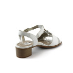 Дамски сандали бели на ток Remonte R4954-80 бялаKP