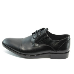 Мъжки обувки черни с връзки Rieker В0010-00 черноKP