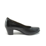 Черни дамски обувки с ток Caprice 9-22304-23 черни ANTISHOKKKP