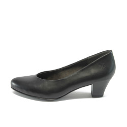Дамски обувки черни с ток Caprice 9-22306-23 черни ANTISHOKKKP