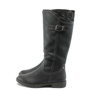 Дамски черни ботуши S.Oliver 5-26503-23 черенKP