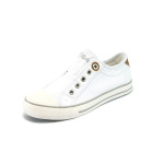 Бели текстилни дамски обувки с мемори пяна S.Oliver 5-24605-24 бялKP