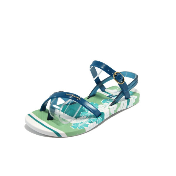 Сини детски сандали, pvc материя - ежедневни обувки за лятото N 100023002