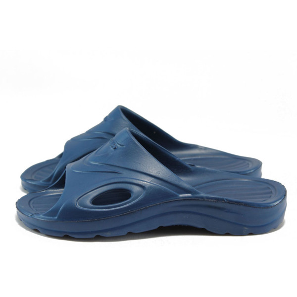 Анатомични сини джапанки, pvc материя - всекидневни обувки за лятото N 10008669