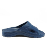 Анатомични сини мъжки чехли, pvc материя - всекидневни обувки за лятото N 10008664