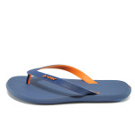 Анатомични сини мъжки чехли, pvc материя - всекидневни обувки за лятото N 10008623
