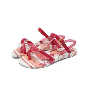 Розови детски сандали с лепенки Ипанема