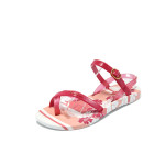 Розови детски сандали с лепенки Ипанема