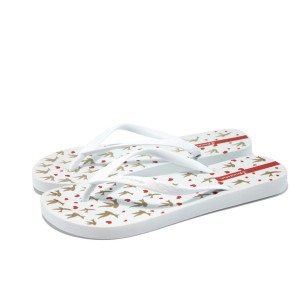 Бели дамски чехли Ипанема